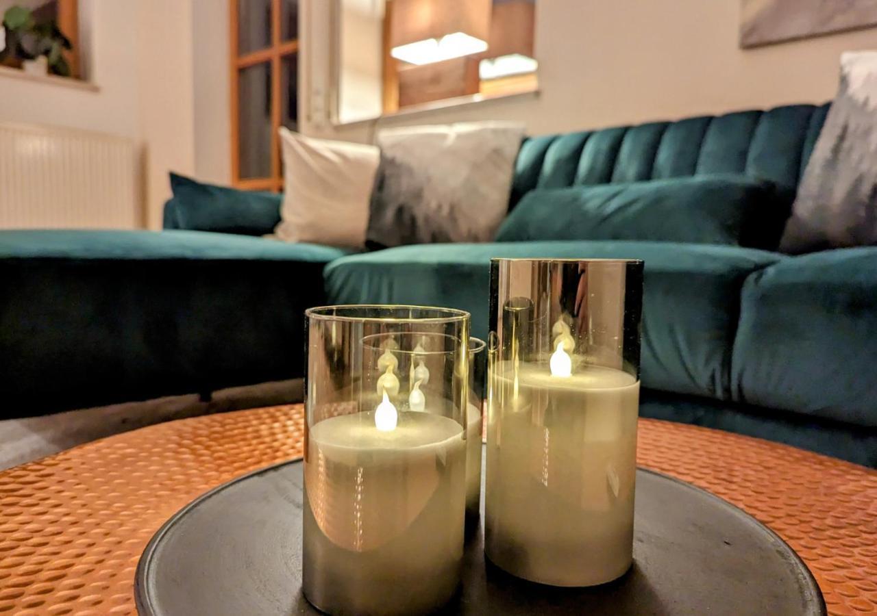 Fewo Goldstueck Mit Privatem Spa Und Whirlpool กราเฟอเนา ภายนอก รูปภาพ